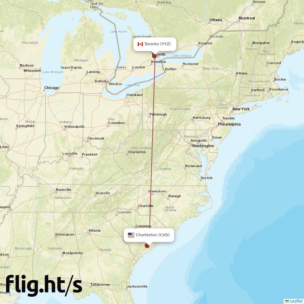 CHS-YYZ