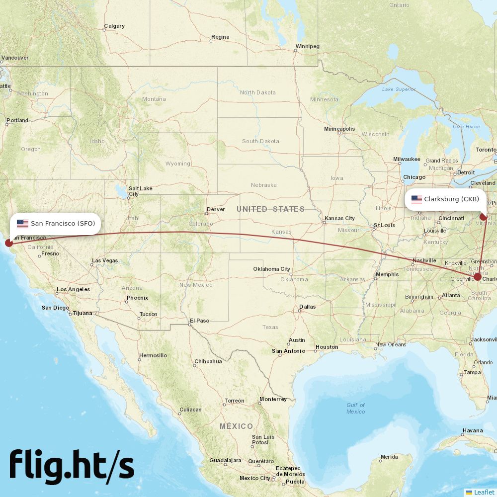 CKB-SFO