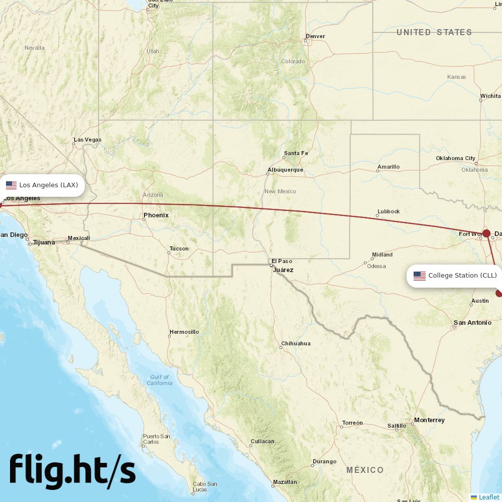 CLL-LAX