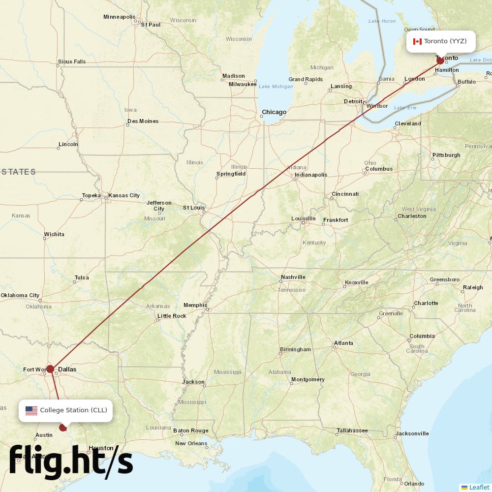CLL-YYZ
