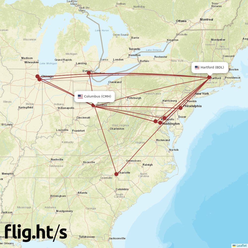 CMH-BDL