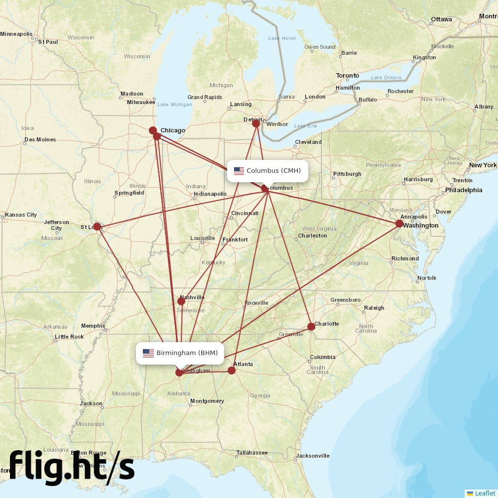 CMH-BHM