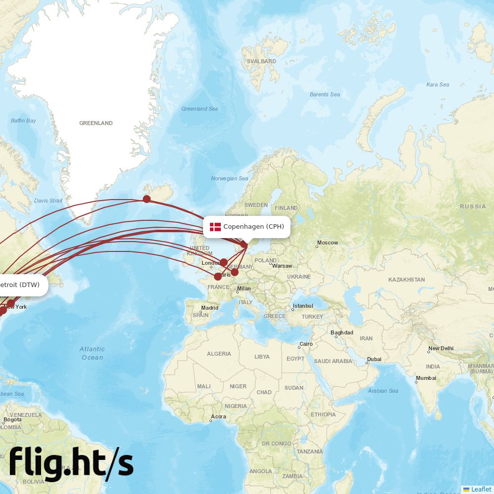 CPH-DTW