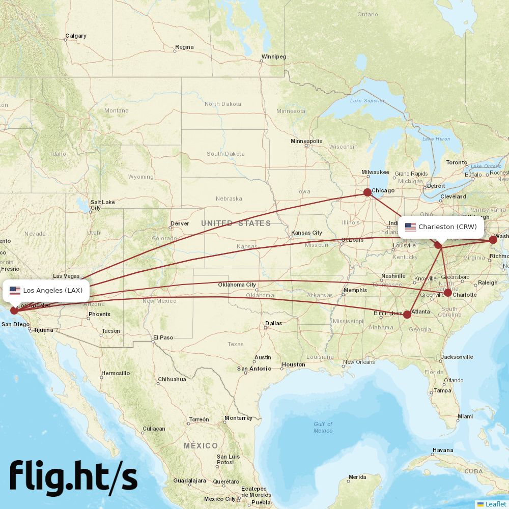 CRW-LAX