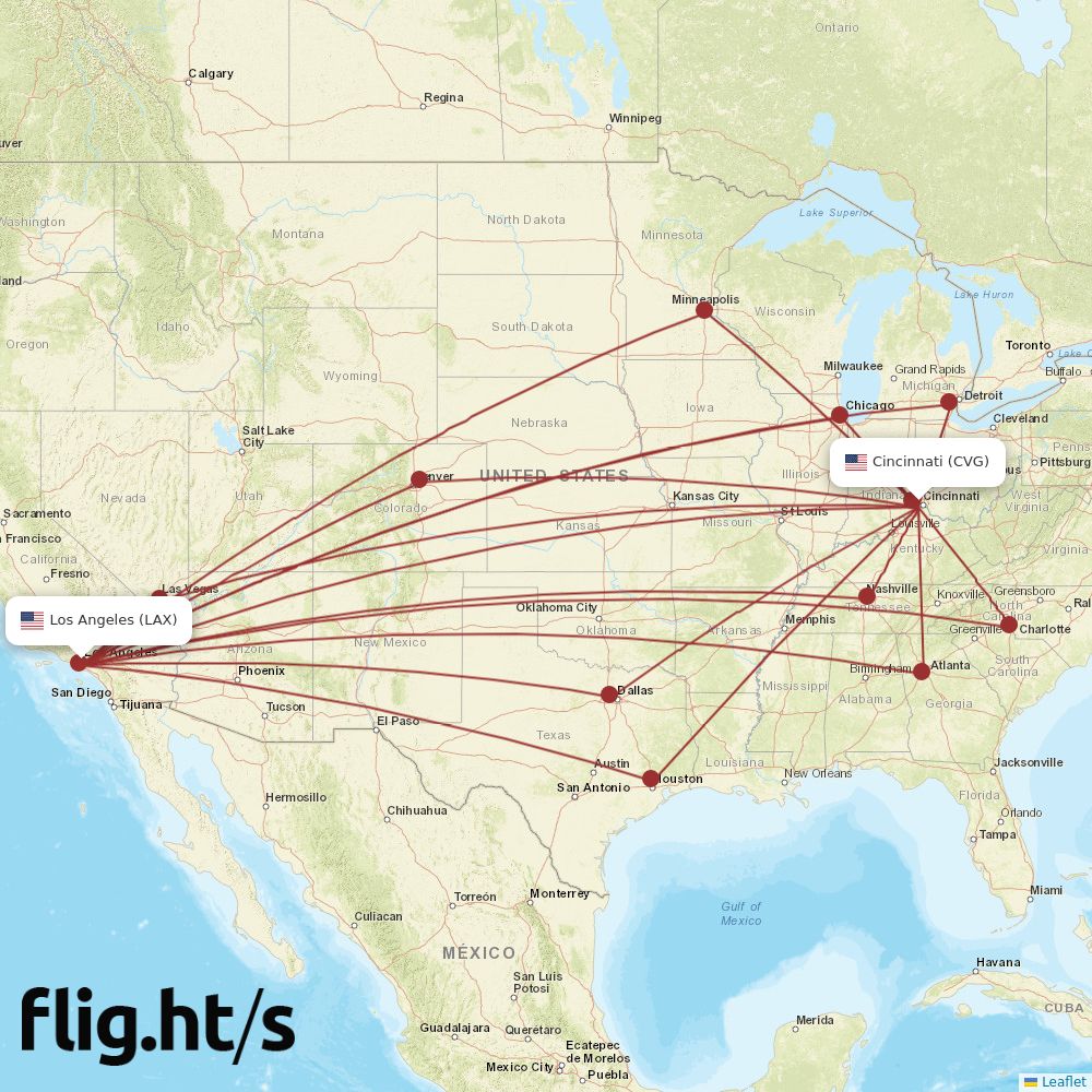 CVG-LAX