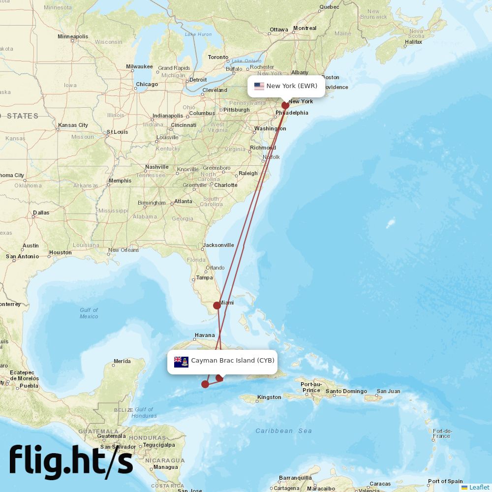 CYB-EWR