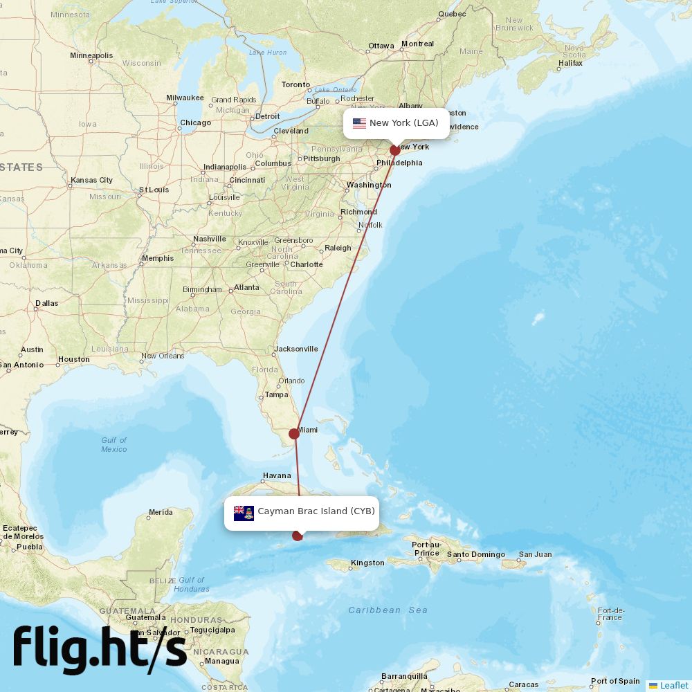 CYB-LGA