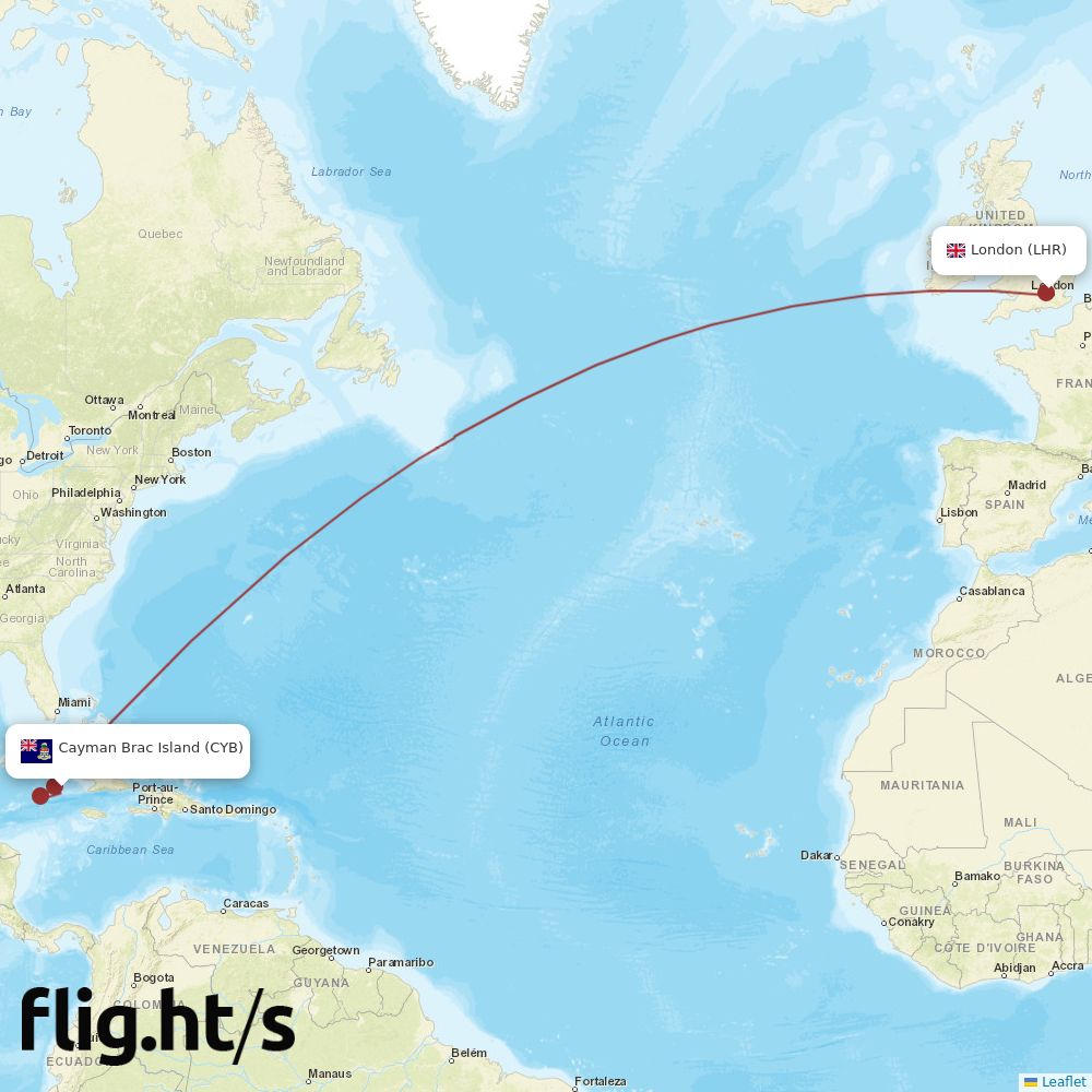 CYB-LHR