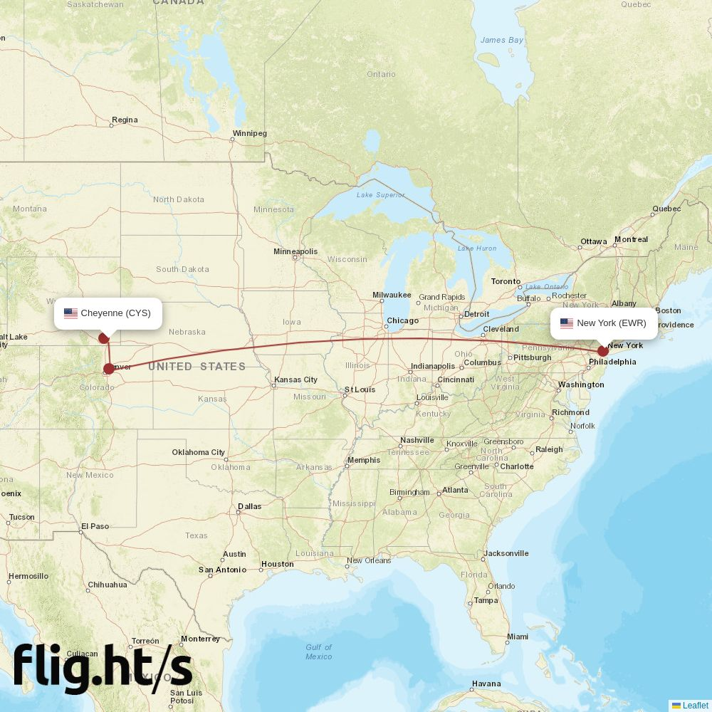 CYS-EWR
