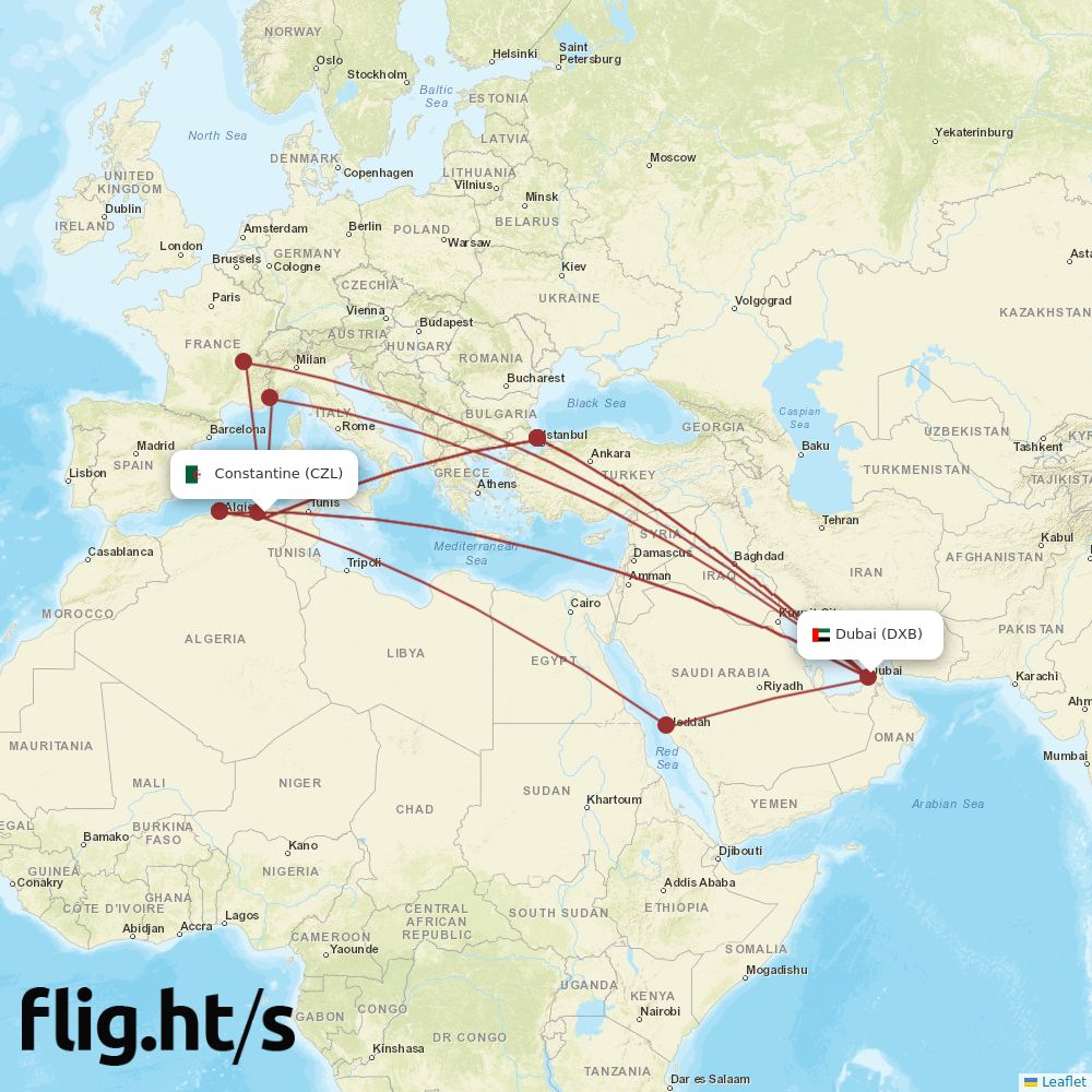 CZL-DXB