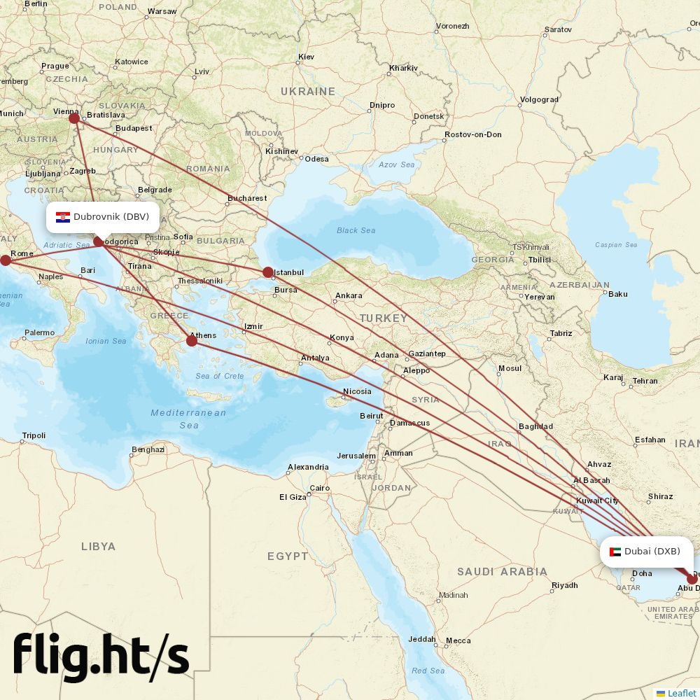 DBV-DXB