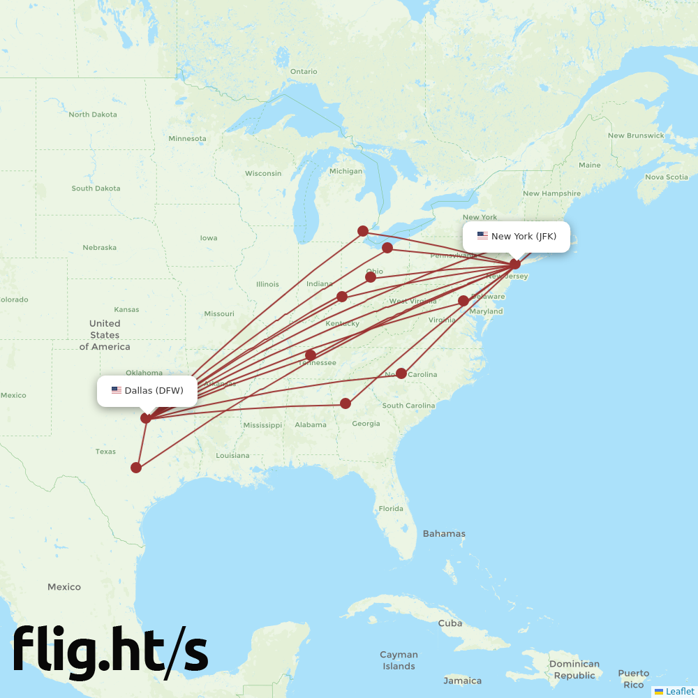 DFW-JFK