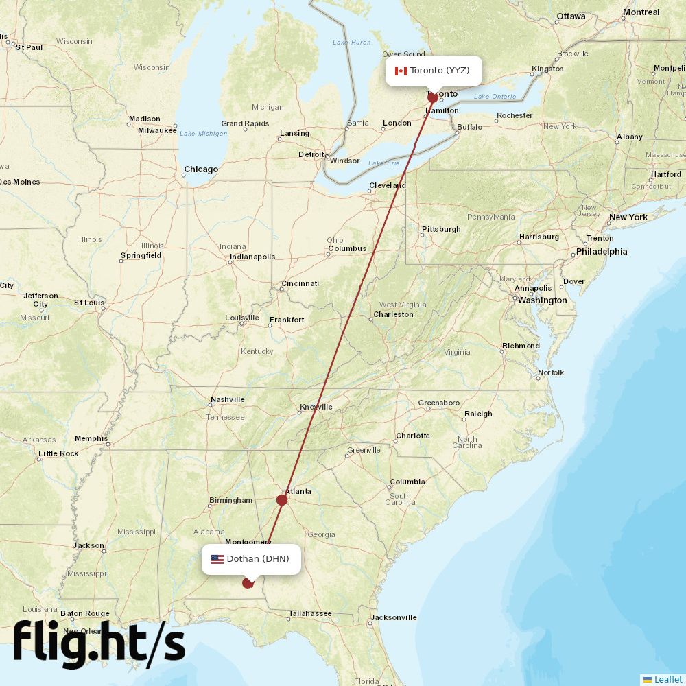 DHN-YYZ