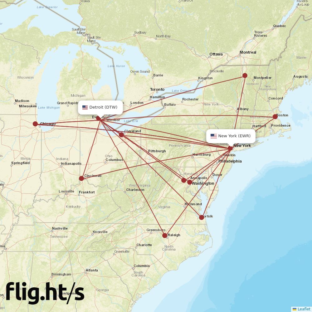 DTW-EWR