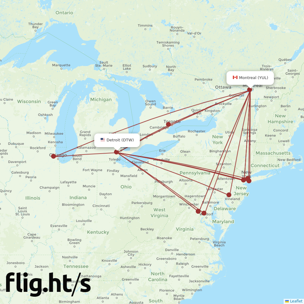DTW-YUL