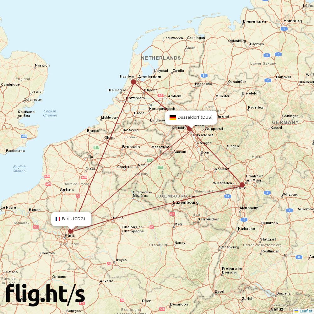 DUS-CDG