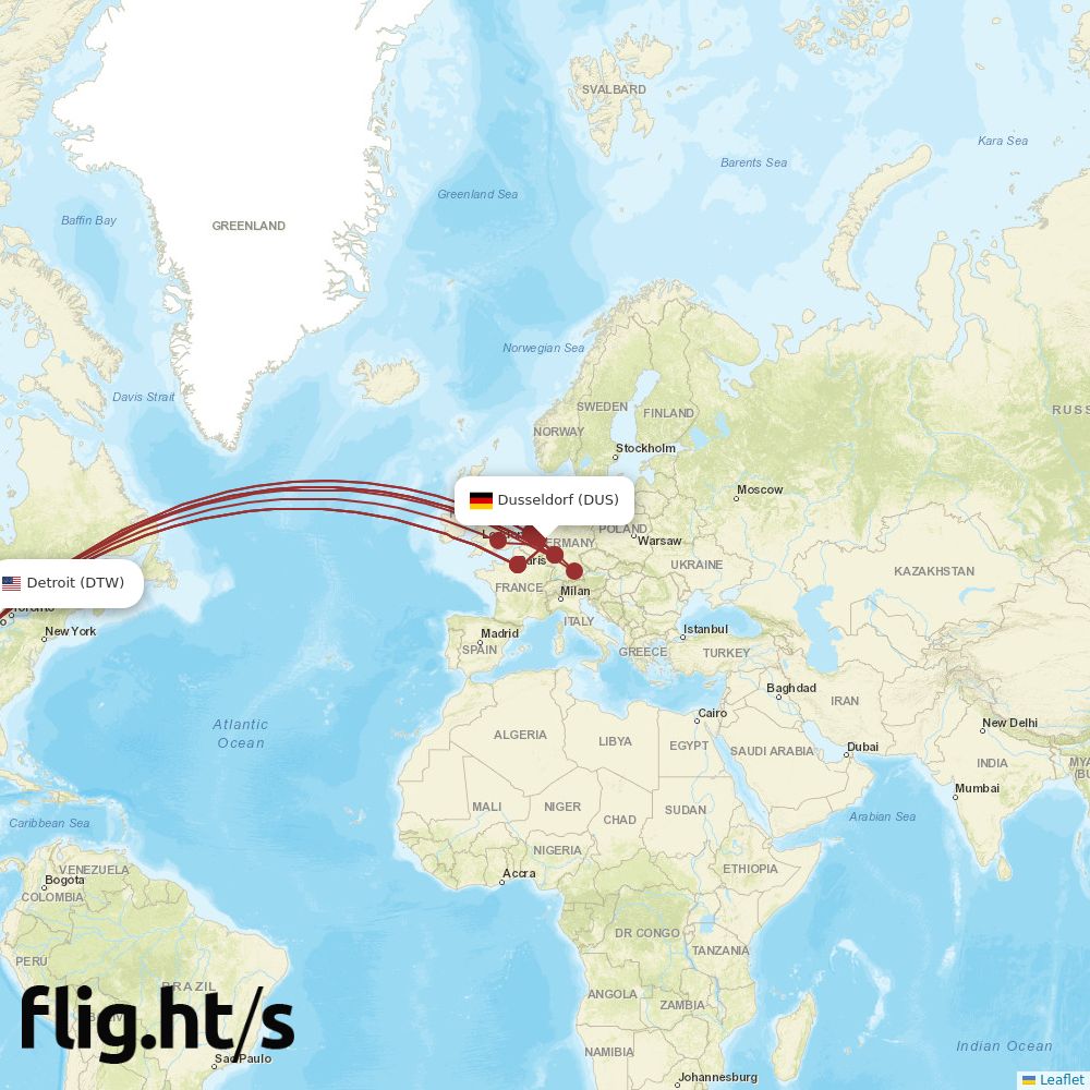 DUS-DTW
