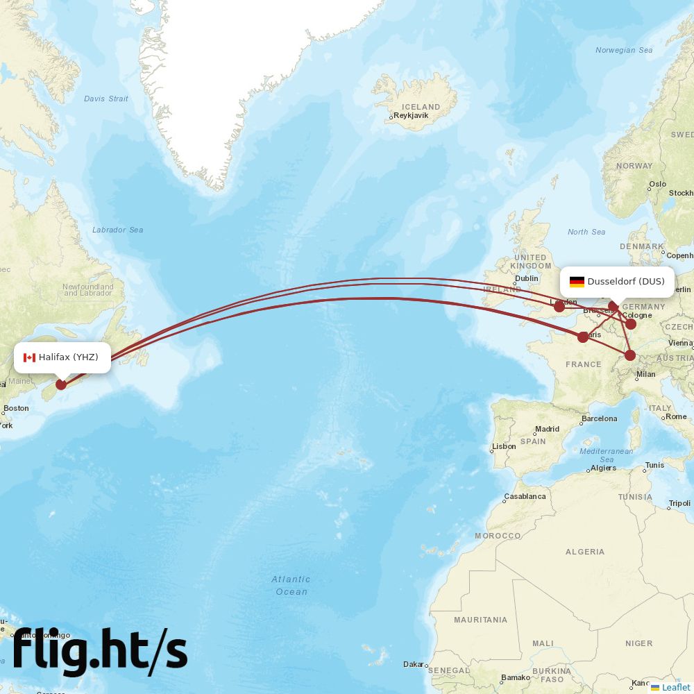 DUS-YHZ