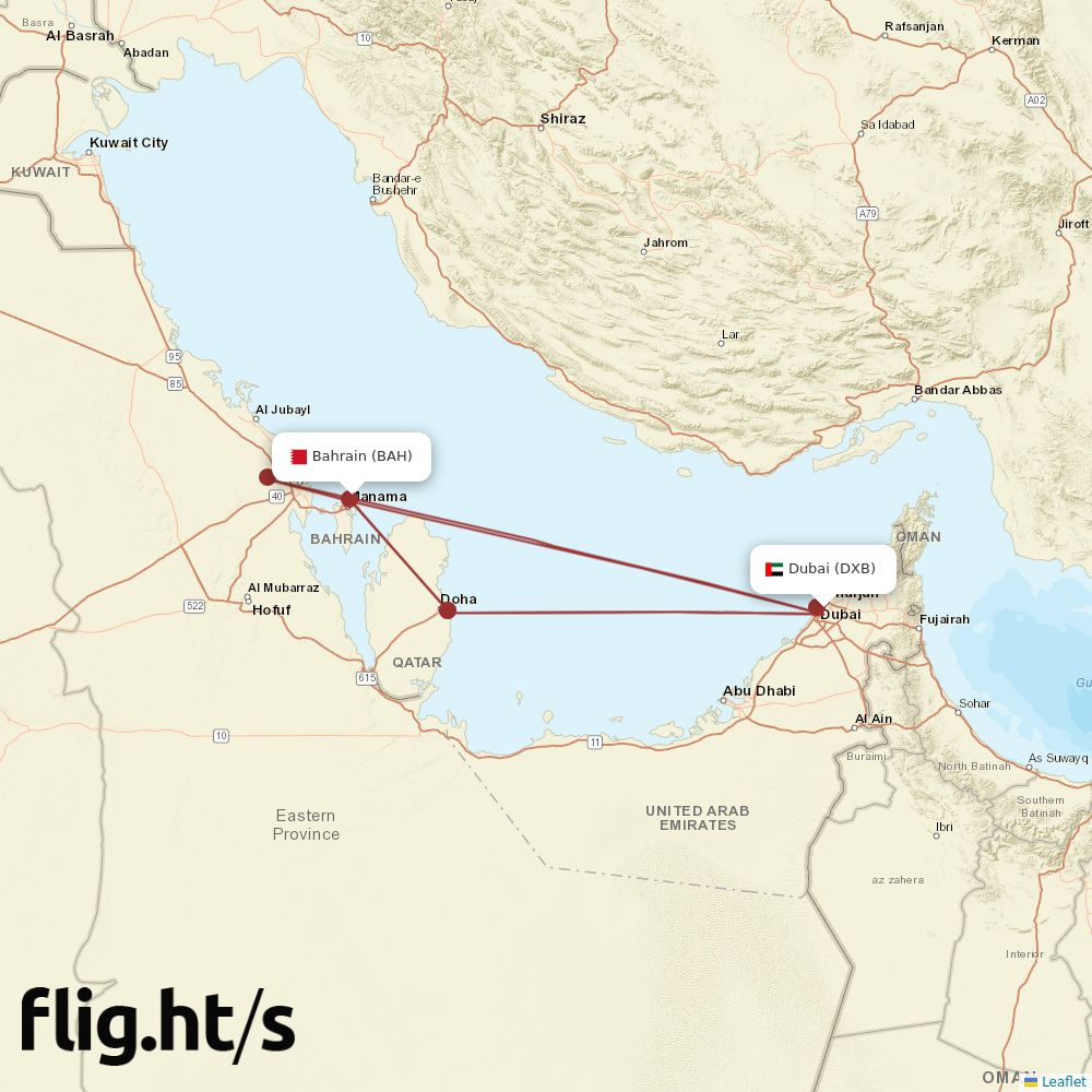 DXB-BAH