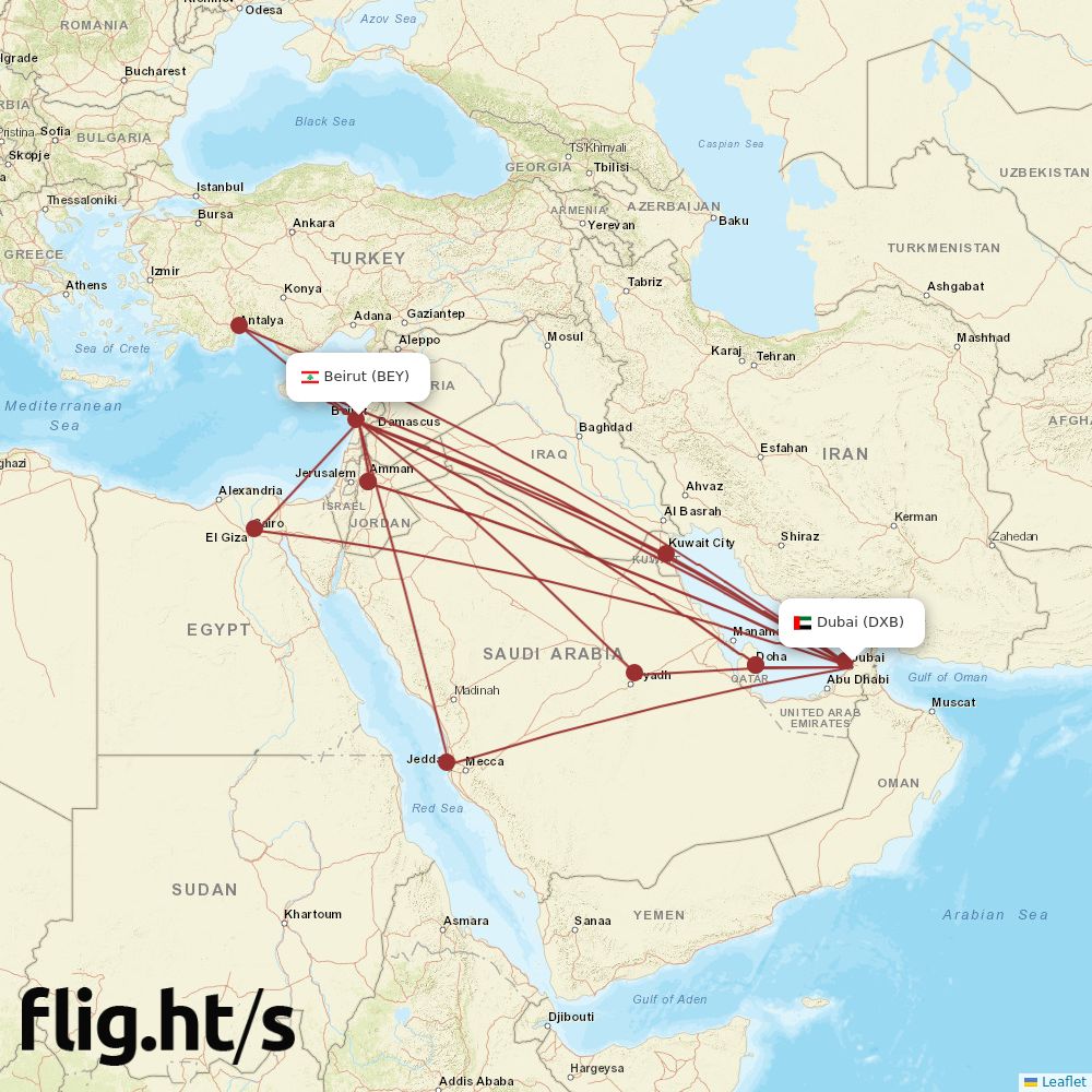 DXB-BEY