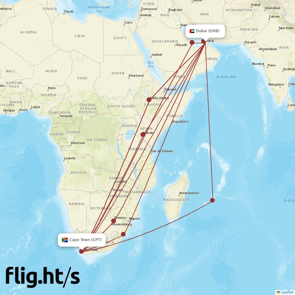 DXB-CPT