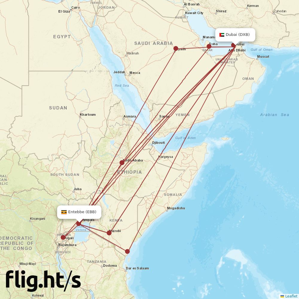 DXB-EBB