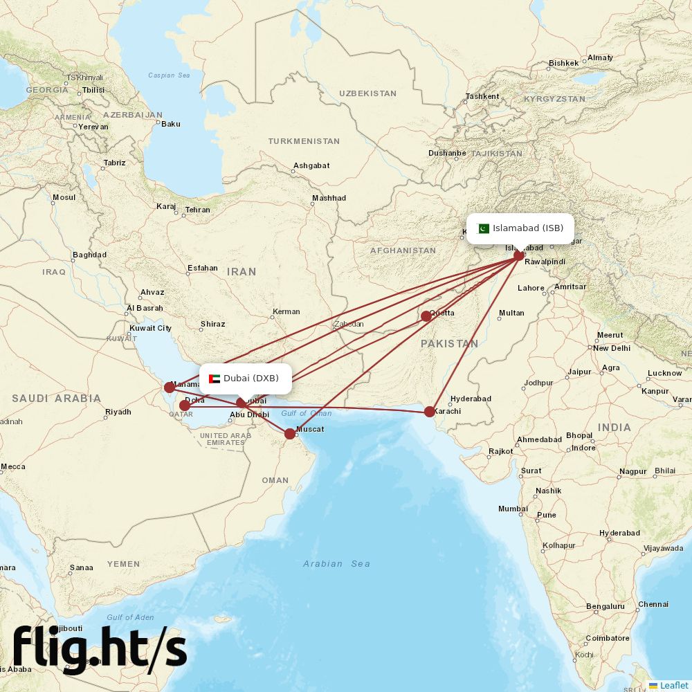 DXB-ISB