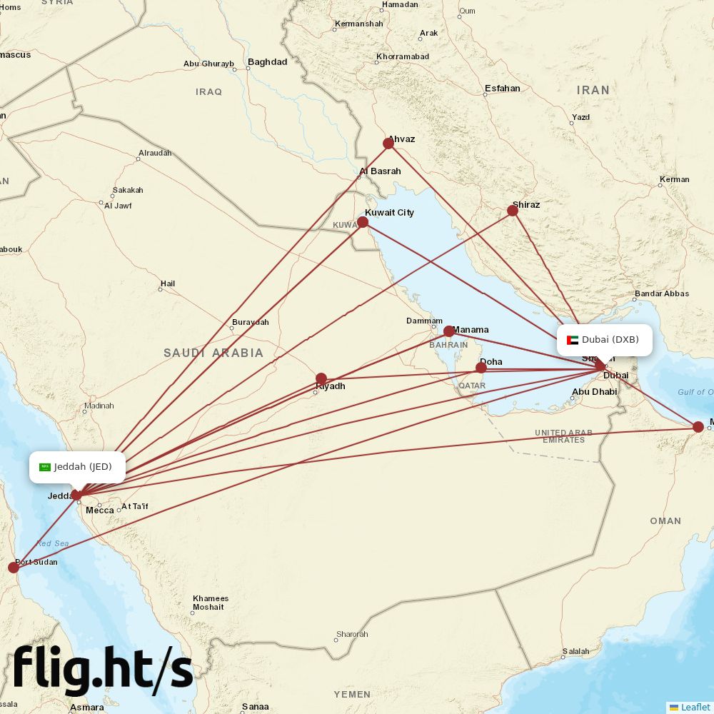 DXB-JED