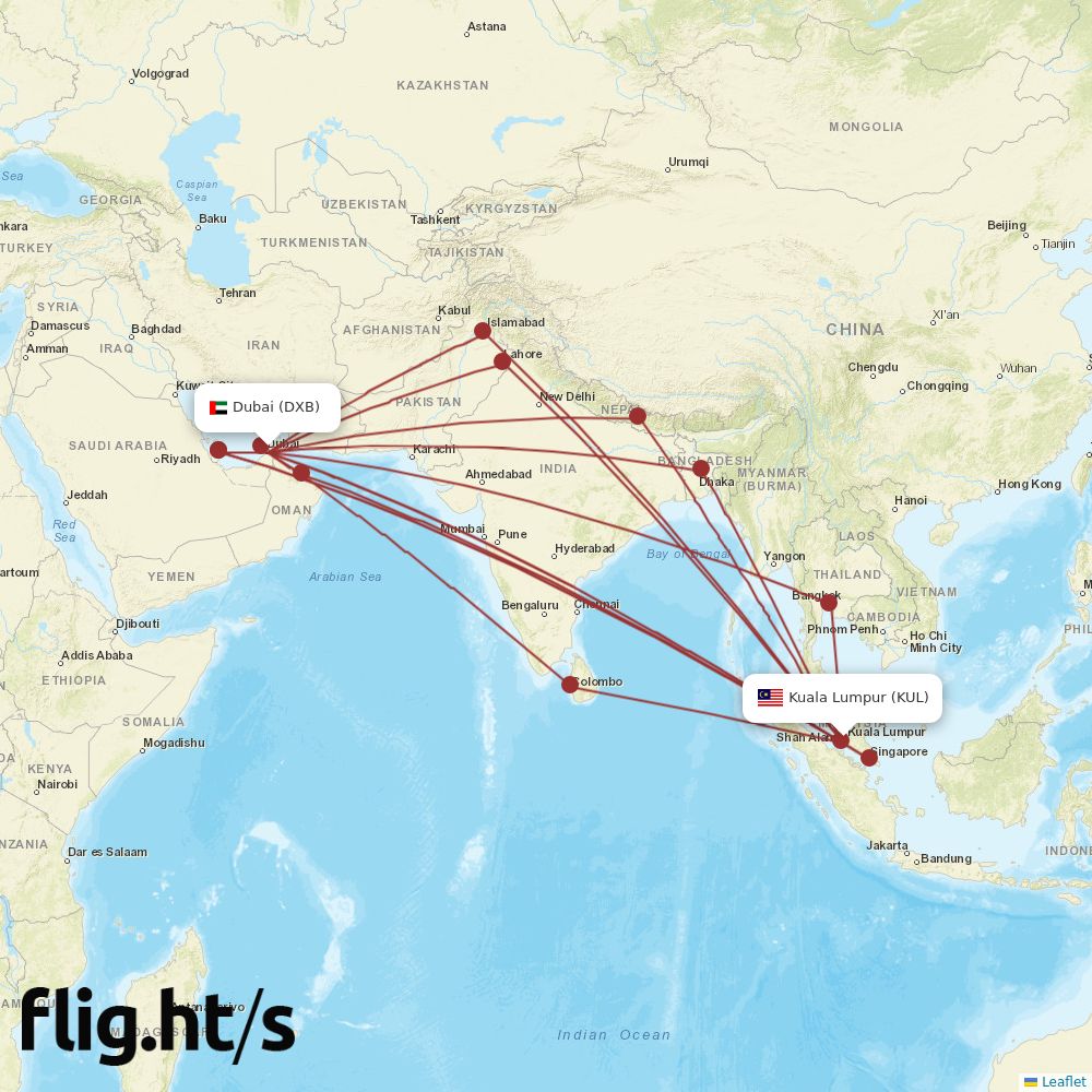 DXB-KUL