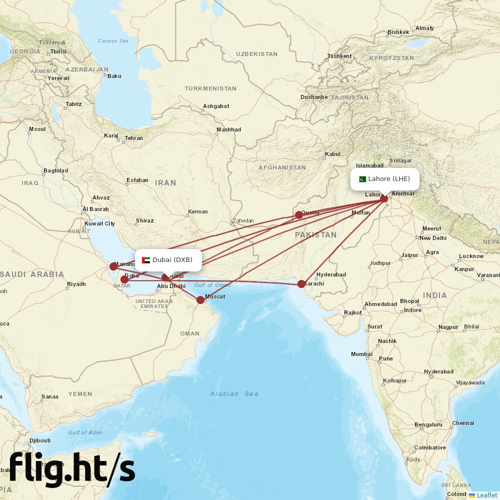 DXB-LHE
