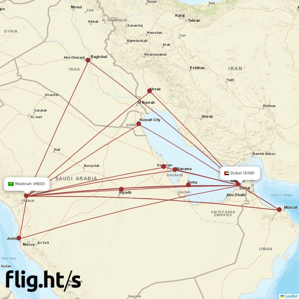 DXB-MED