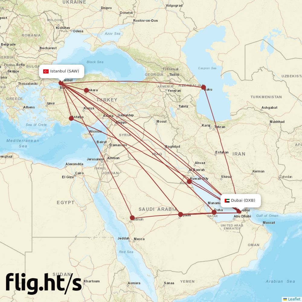 DXB-SAW