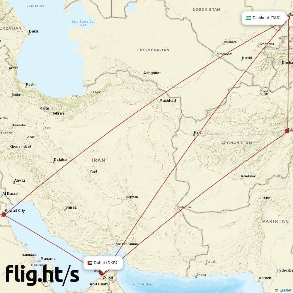 DXB-TAS