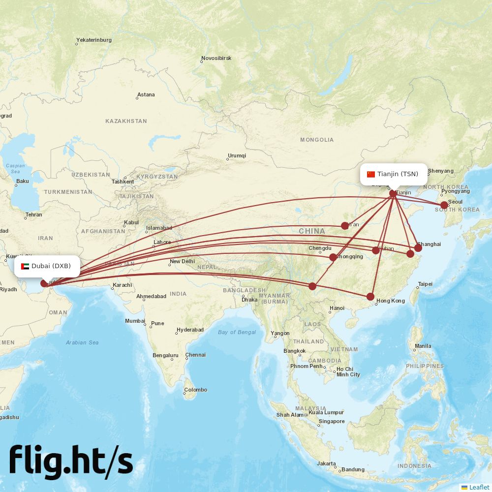 DXB-TSN