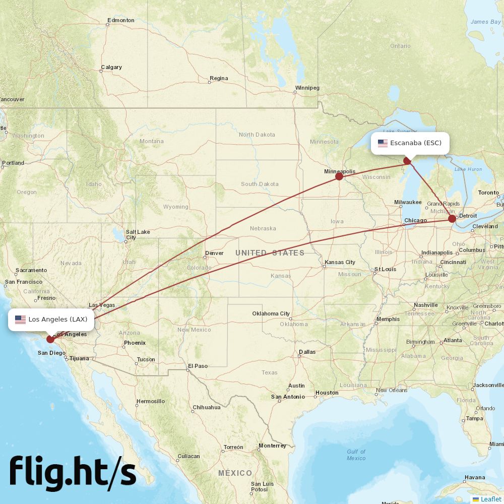 ESC-LAX