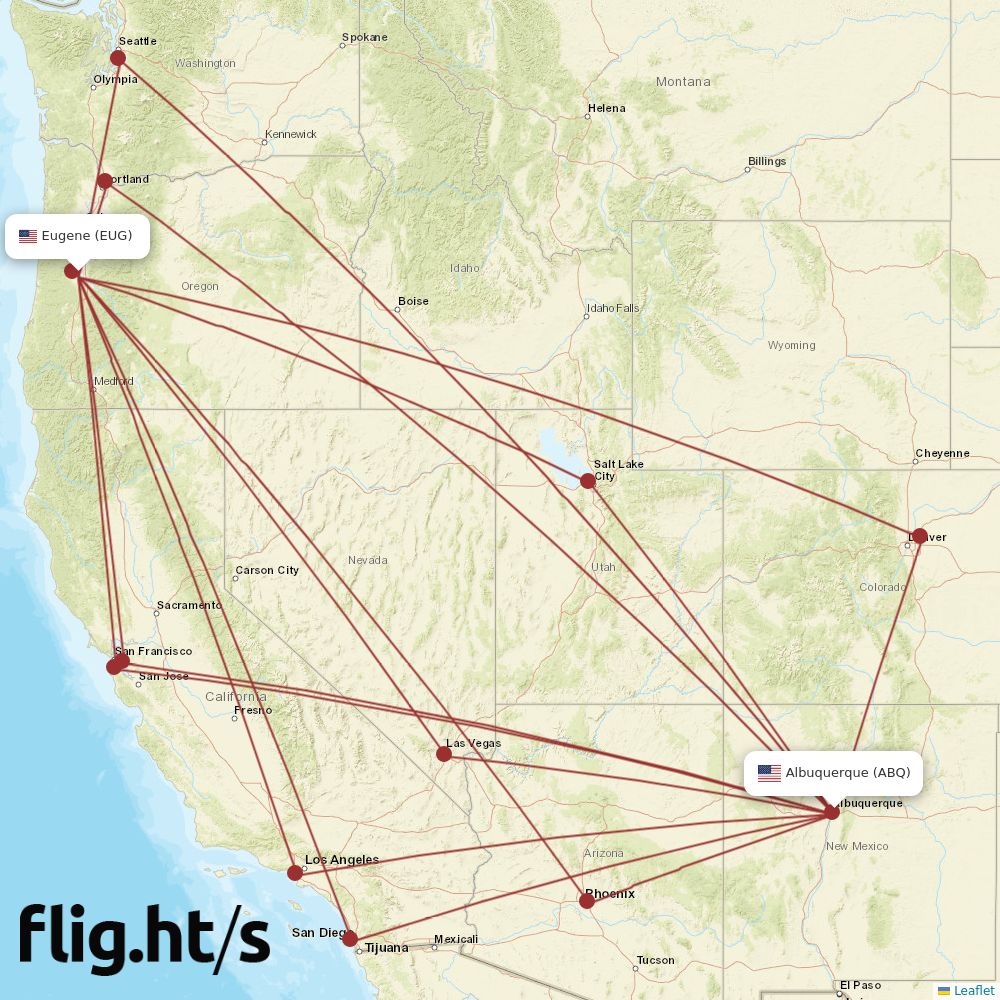 EUG-ABQ