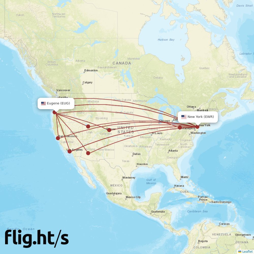 EUG-EWR