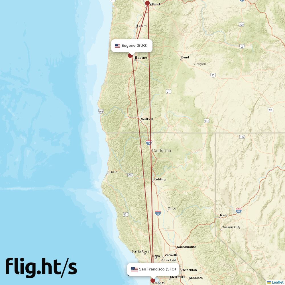 EUG-SFO
