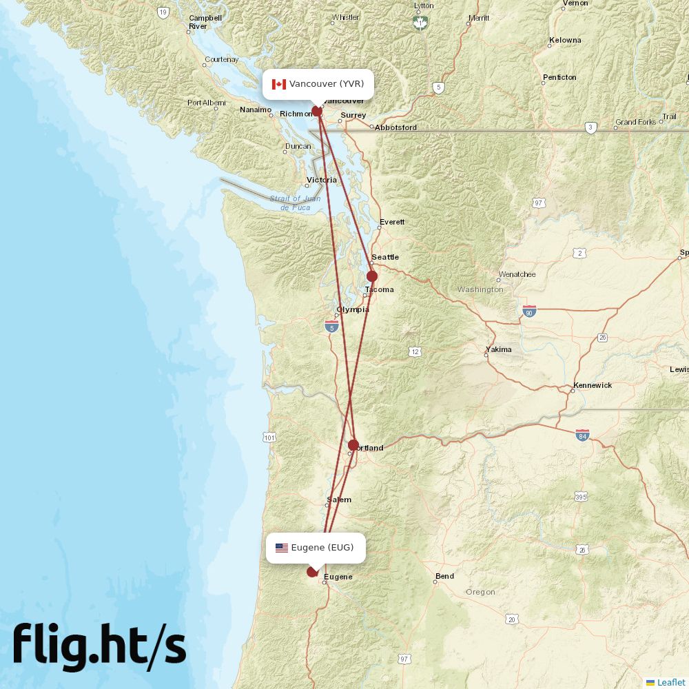 EUG-YVR