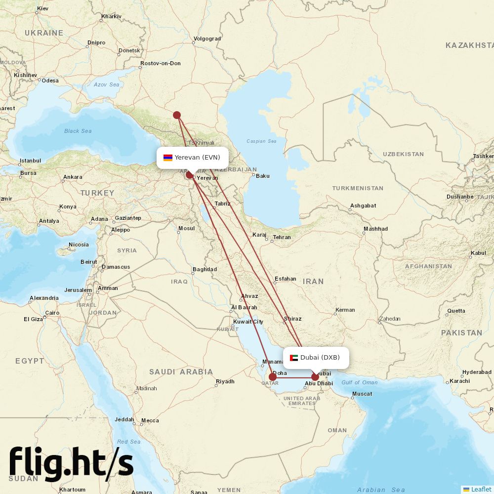 EVN-DXB