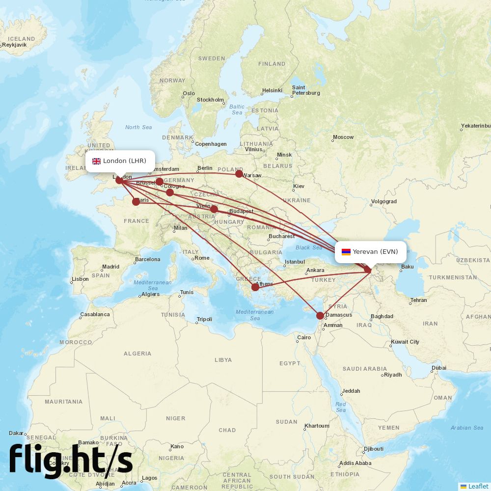 EVN-LHR