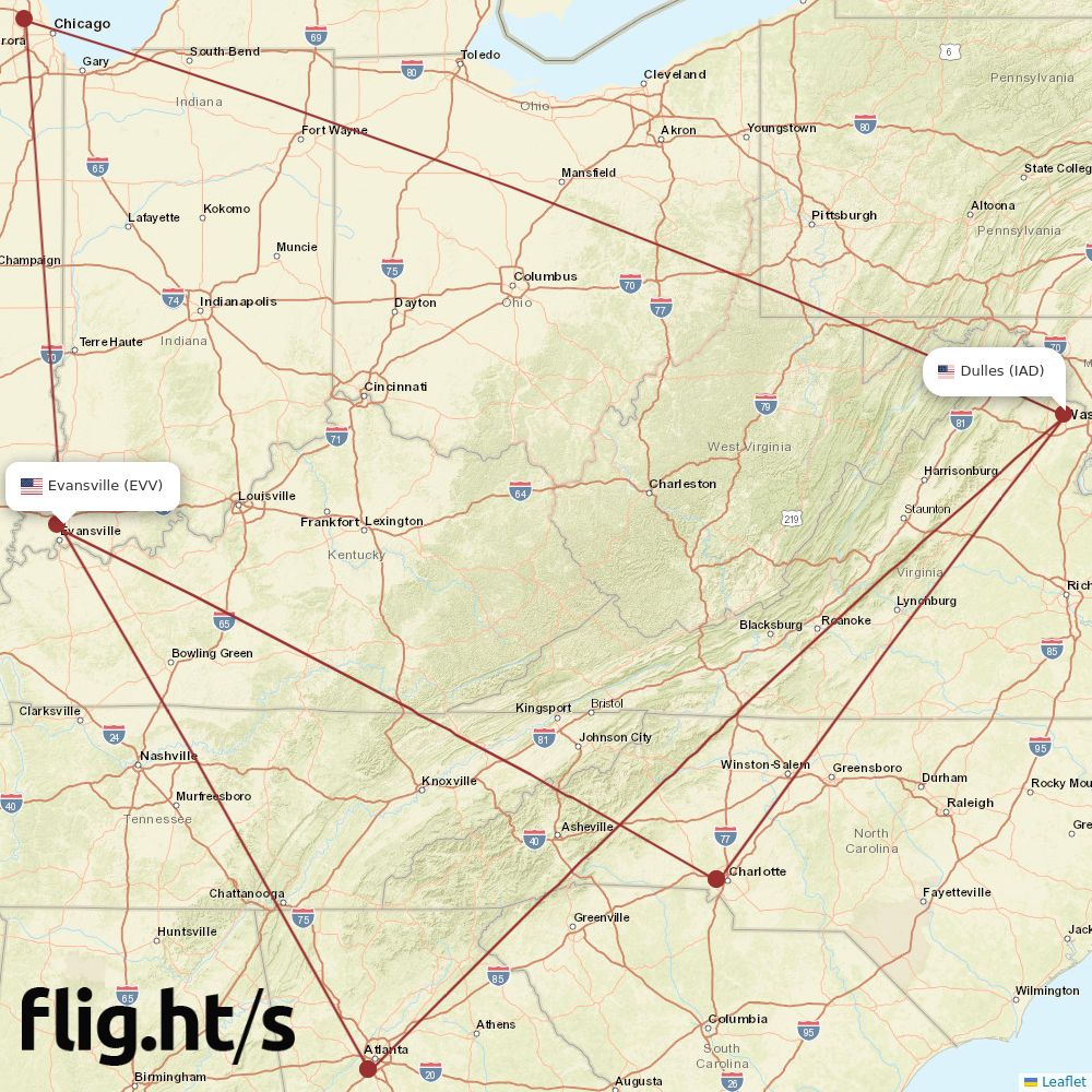 EVV-IAD