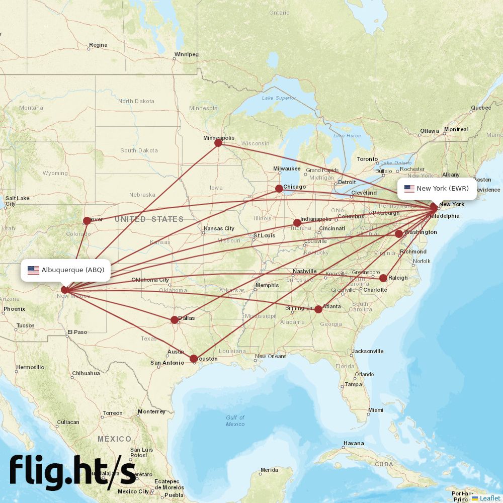 EWR-ABQ