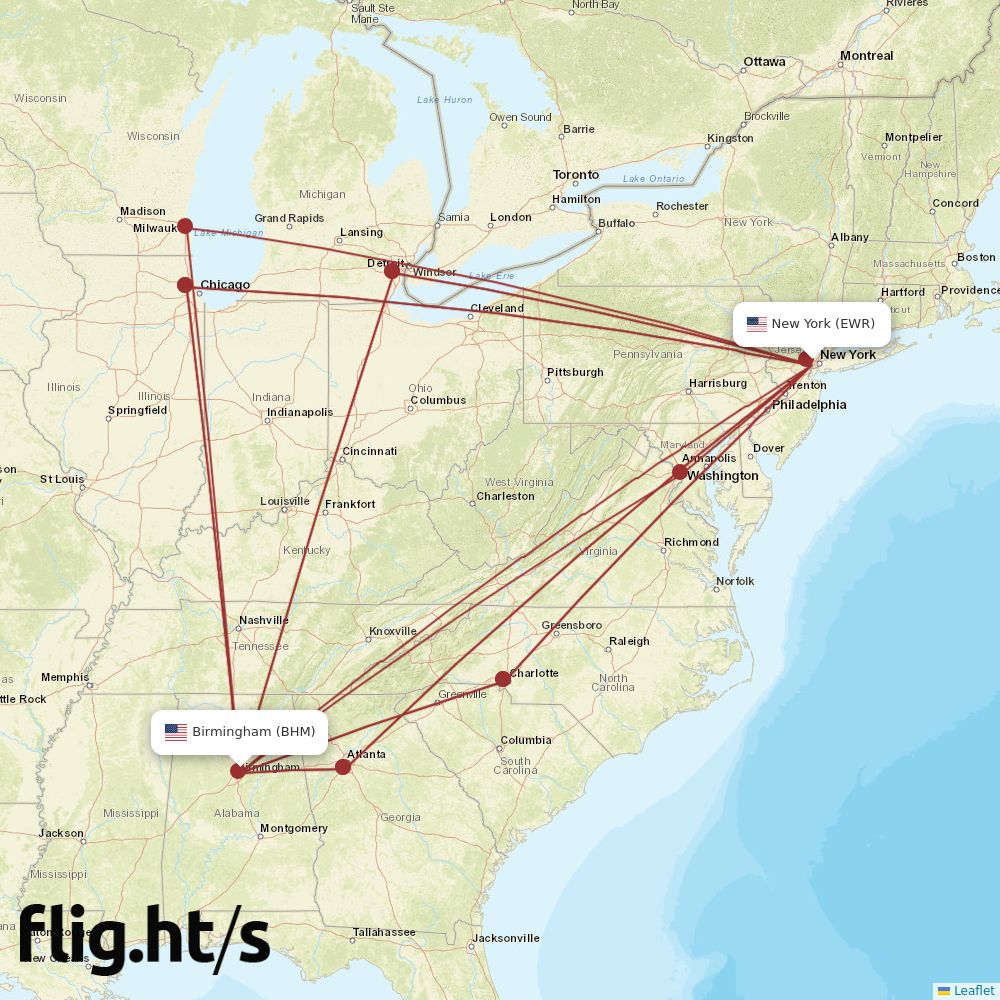 EWR-BHM