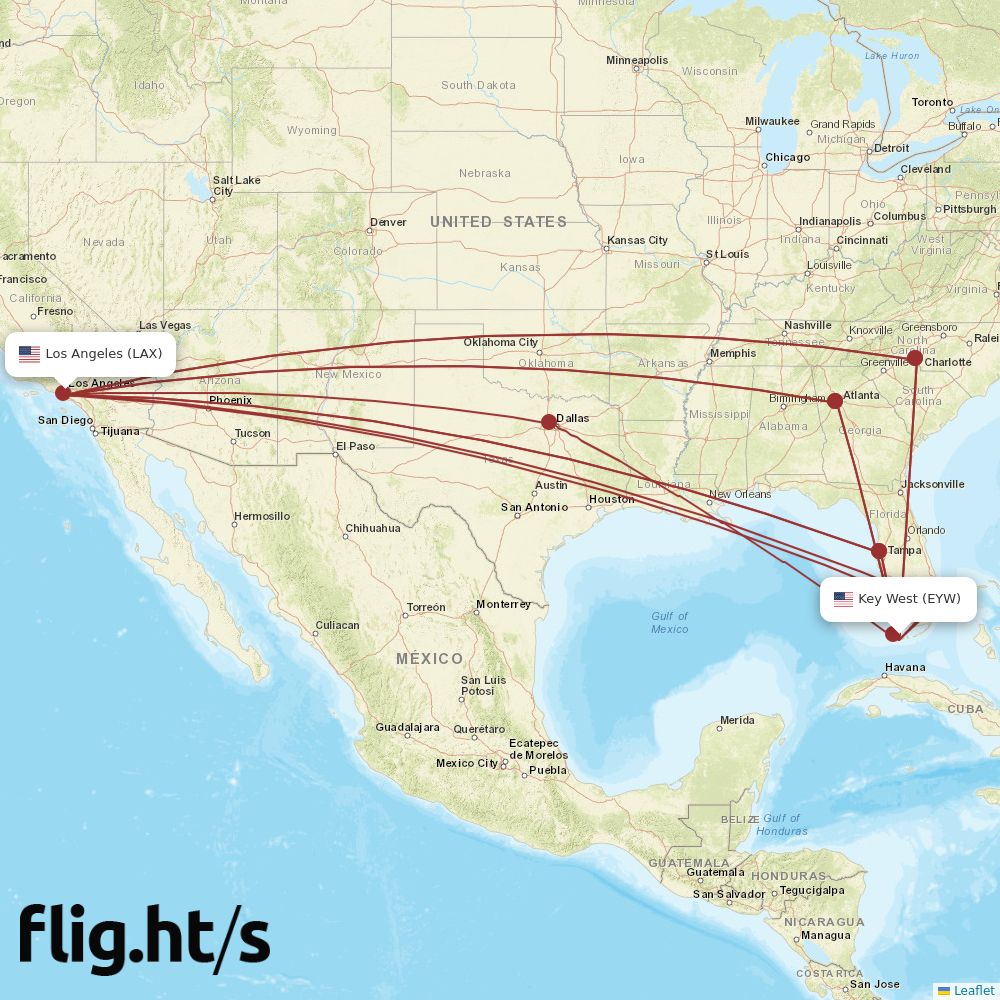 EYW-LAX