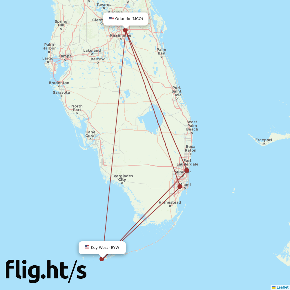 EYW-MCO