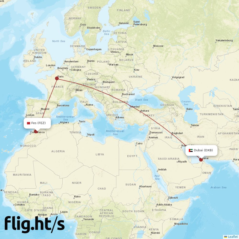 FEZ-DXB