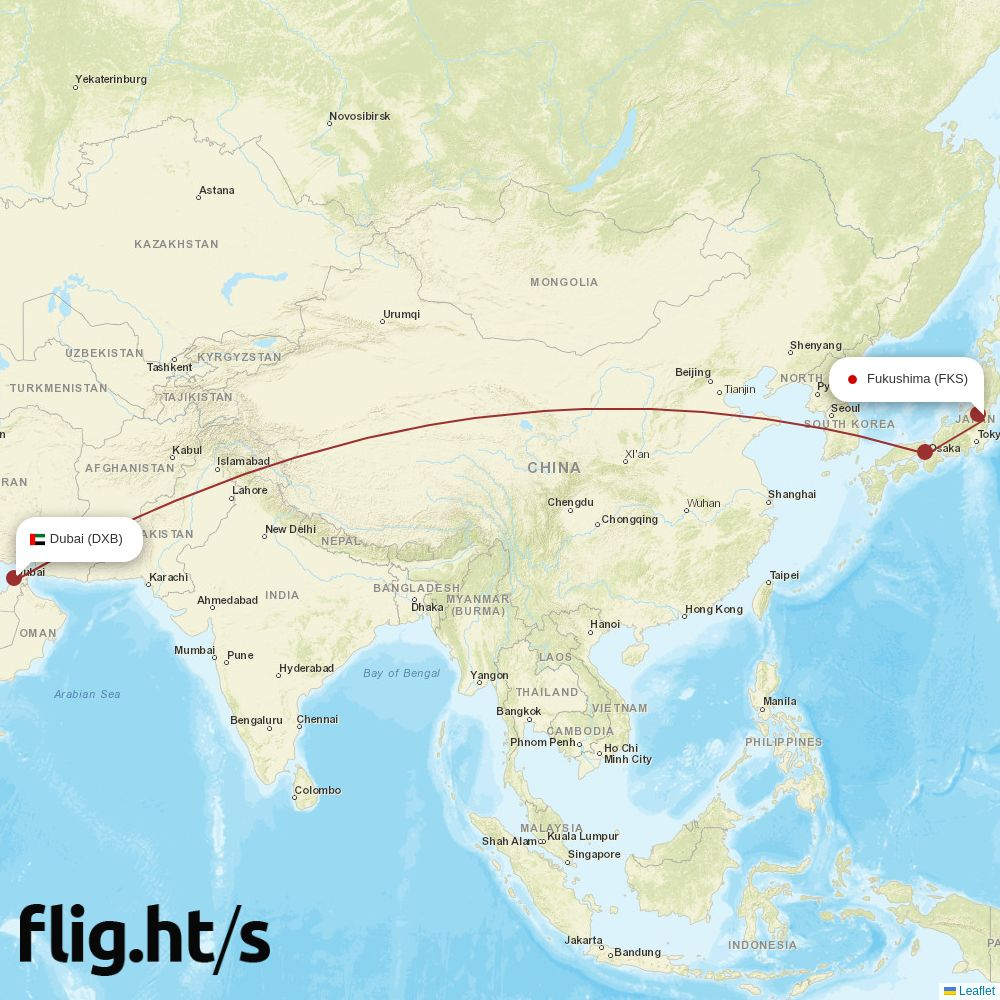 FKS-DXB