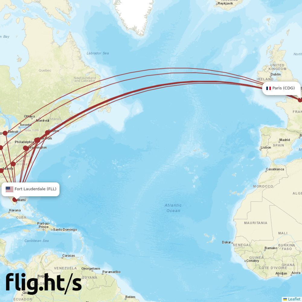 FLL-CDG