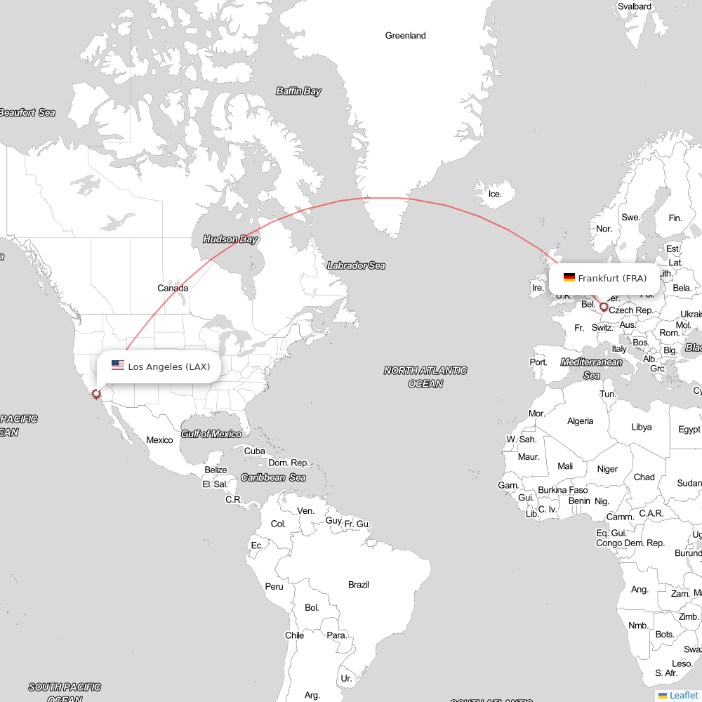 FRA-LAX